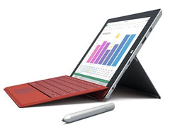 微软发布Surface 3固件 适用于Win8.1/Win10系统