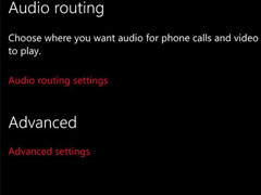 Win10移动红石版增加新功能:音频路由设备