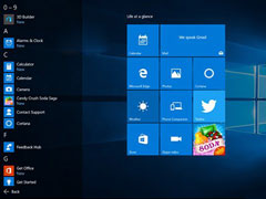 Win10全新开始菜单改进:专为平板模式优化