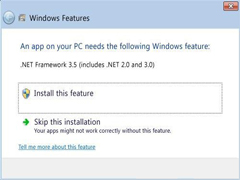 Win8安装NET Framework 3.5失败怎么办？