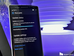 微软推送了Win10 Mobile一周年更新版14393.105