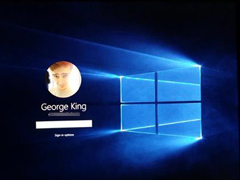 Win10锁屏界面开启了“看脸”模式！