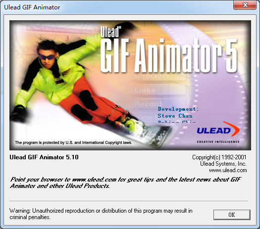 Ulead GIF Animatorv5.10中文版