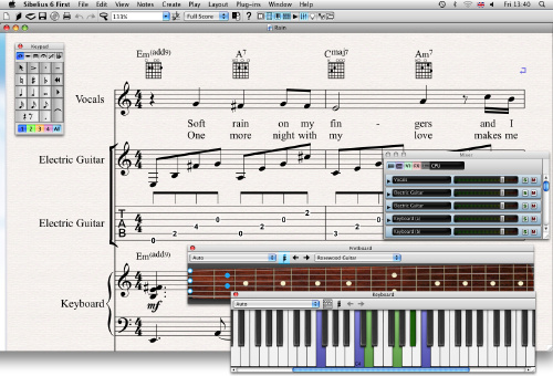 西贝柳斯（Sibelius）打谱软件破解版下载