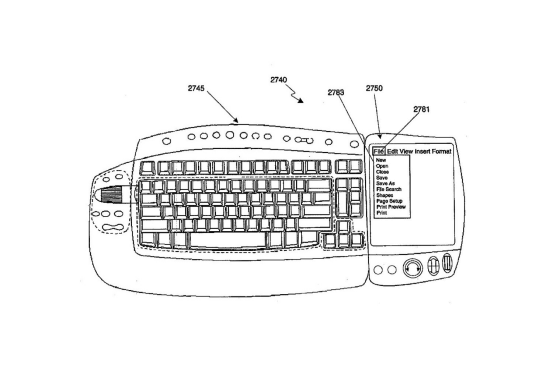 微软申请新专利：键盘压感触控屏