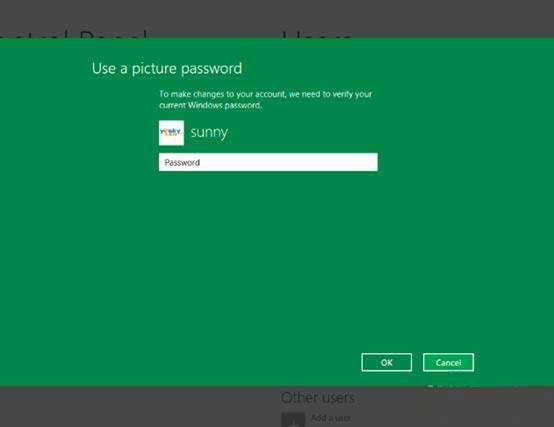 Windows8如何使用图形密码登录桌面