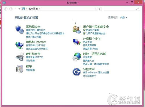 Win8系统控制面板在哪里？