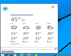 Win10预览版Cortana小娜再现清新简洁界面