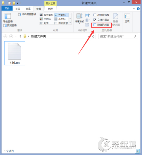 Win8.1系统下查看隐藏文件的另类方法