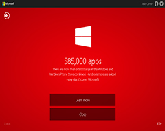 透过数字看微软：Windows Store应用数超58.5 万