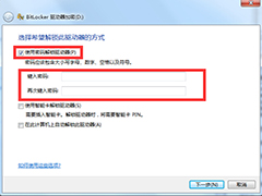 Win7如何利用bitlocker驱动加密器对磁盘分区进行加密