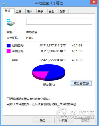 Win8怎么清理C盘空间？