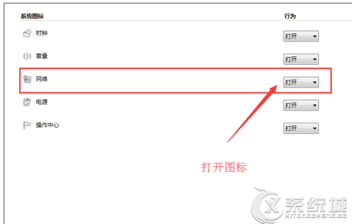 Windows7任务栏通知区域不显示网络图标的解决方法