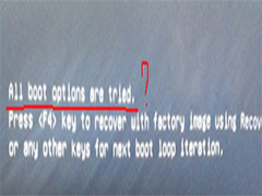 Win8改Win7后开机提示all boot options are tried怎么办？