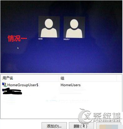 Windows8如何删除HomeGroupUser$账户
