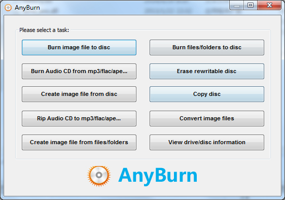 Free Any Burn(光盘刻录工具) V2.3 绿色版