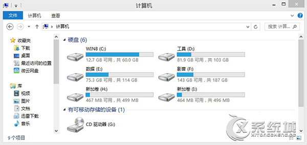 如何清除Win8资源管理器常用位置记录