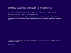 Win8.1安装界面开始推送Win10升级信息