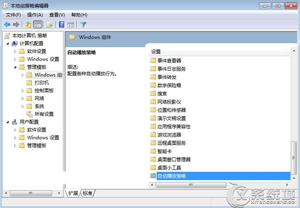 Win7关闭自动播放功能的两大方法