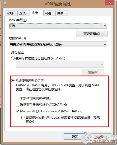 Win8无法连接VPN错误691解决方案