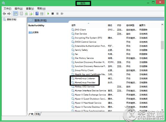 Windows8.1怎么关闭家庭组