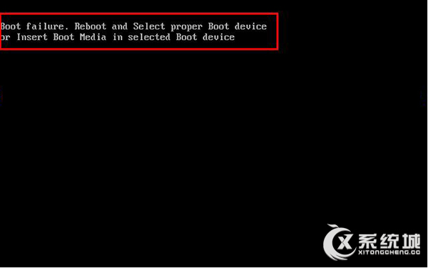Win7开机提示Reboot and select proper boot device怎么解决?