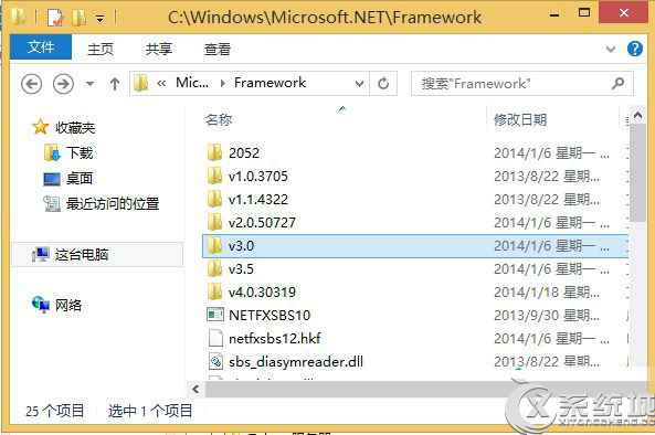 如何查看Windows8系统是否已安装.Net Framework 3.5