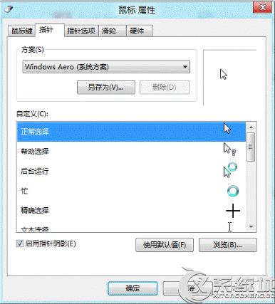 Win8鼠标设置在哪里？Win8鼠标相关属性设置