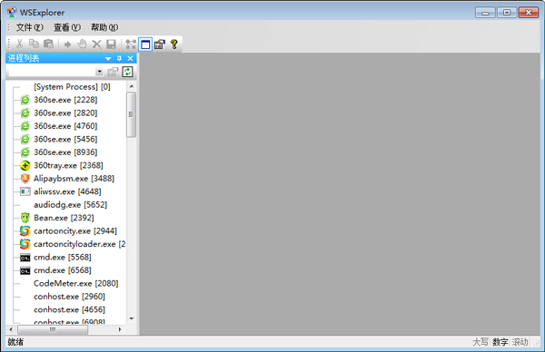WSExplorer(任务管理器进程抓包工具) V1.3 绿色版