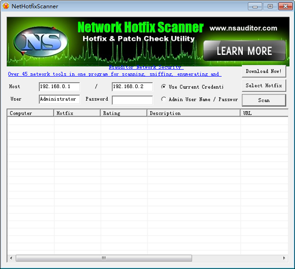 NetHotfixScanner(补丁自动扫描升级安装) V1.5