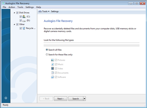 Auslogics File Recovery(数据恢复工具) V6.0