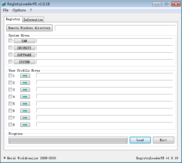 RegistryLoaderPE(脱机注册表编辑器) V1.0.18 绿色版