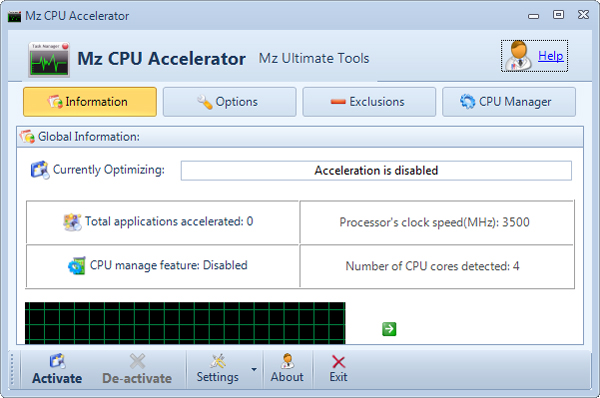 Mz CPU Accelerator(程序优化工具) V4.1.0