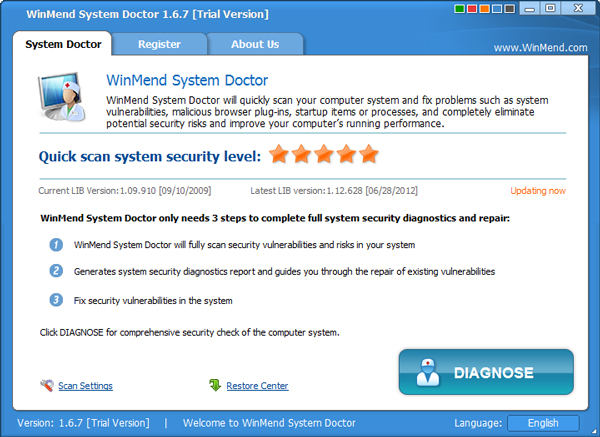 WinMend System Doctor(系统医生) V1.6.7