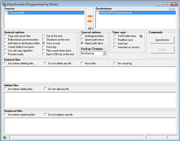 DSynchronize(文件同步工具) V2.30.6 绿色版