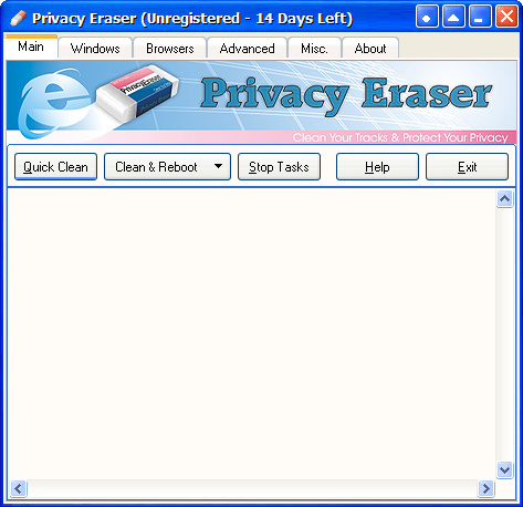 Privacy Eraser(电脑隐私保护软件) V9.0