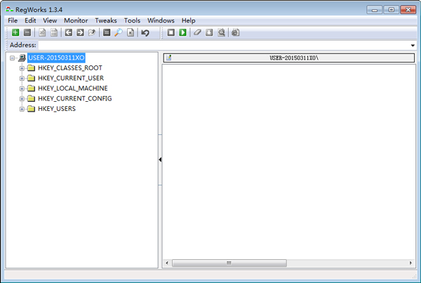 RegWorks(注册表编辑器) V1.3