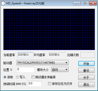 HD Speed(磁盘读取速度测试) V1.5.3.61 汉化绿色版