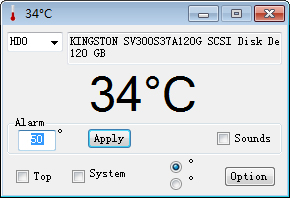 DiskAlarm(硬盘温度工具) V1.2.4370 绿色版