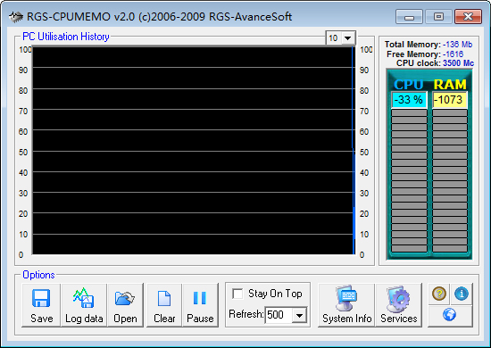 RGS-CPUMeMo(系统监测工具) V2.0 绿色版