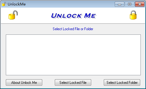 UnlockMe(文件删除工具) V1.0 绿色版