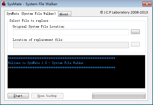 SysMate(系统文件替换工具) V1.0 绿色版 