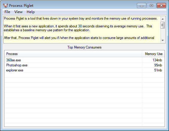 Process Piglet(系统进程监视工具) V1.01.14 绿色版