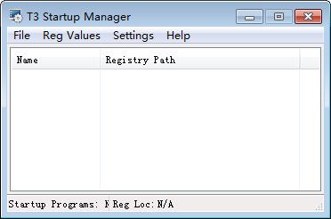 T3 Startup Manager(启动项管理器) V1.2 绿色版