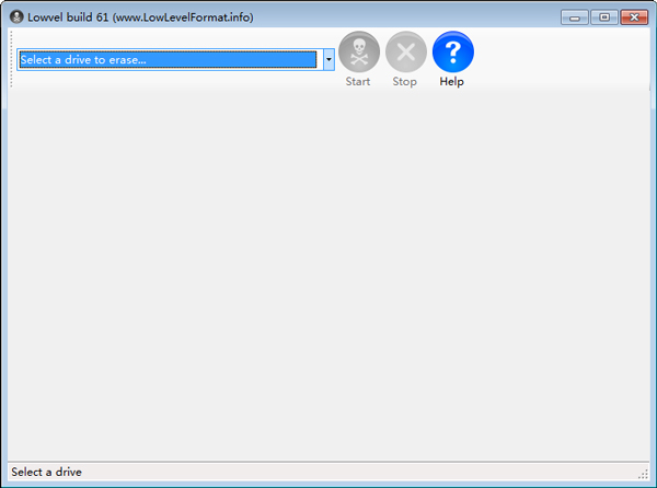 Lowvel(磁盘低级格式化工具) V1.0 绿色版