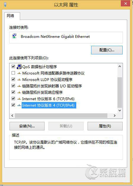 Win8修改IP地址后保存不了怎么办?