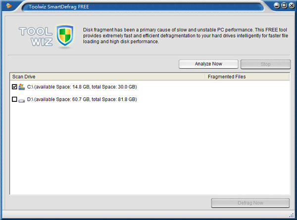 Toolwiz Smart Defrag(磁盘碎片整理软件) V1.3.0.0