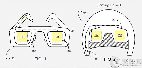 微软取得HoloLens头戴设备设计专利