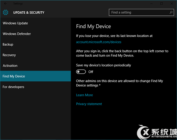 Win10 Build 10558曝光 新增Find My Device功能