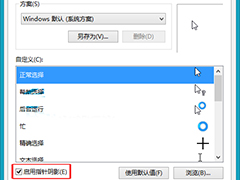 Windows8.1怎么启用鼠标指针阴影效果